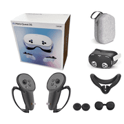 2024 Meta Oculus Quest 3S 128GB All-In-One VR Headset with Touch Controllers, Case, and Marxsol Essential Accessories