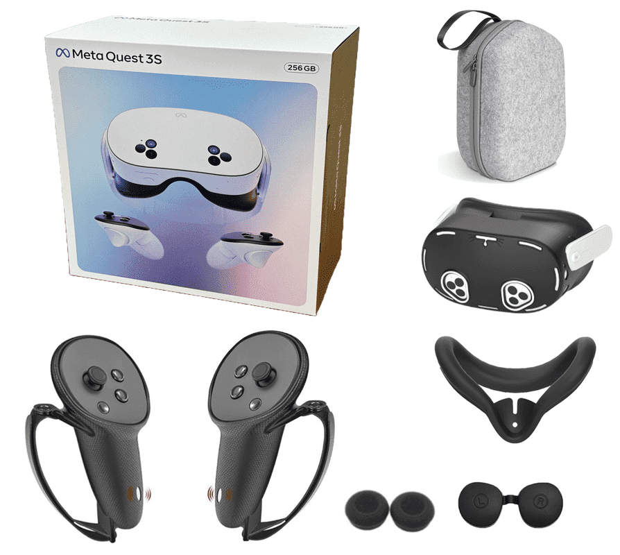 Pico 4 Lightweight VR Headset with 4K+ Resolution, 256GB/8GB