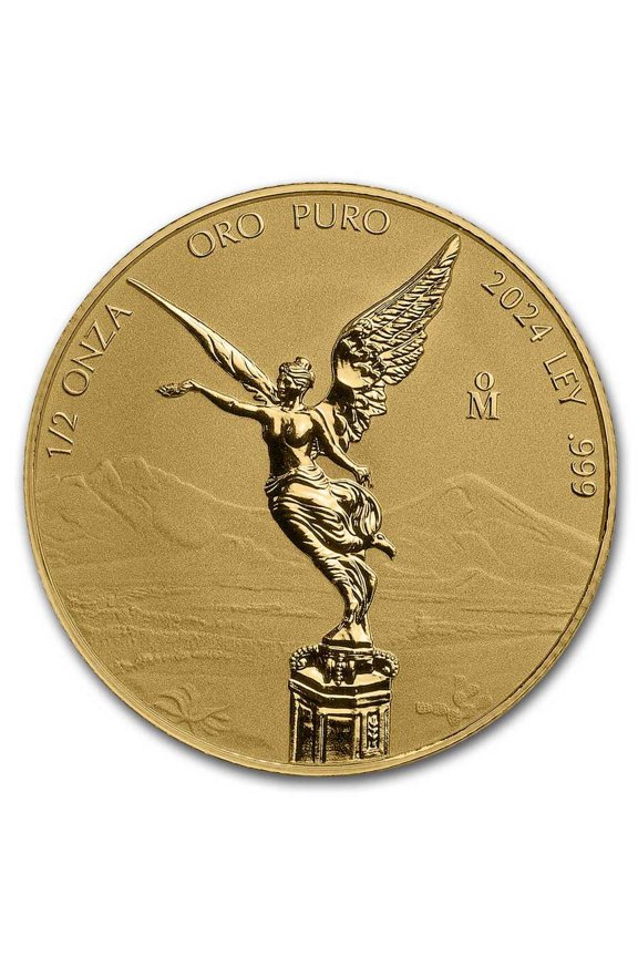 2024 Mexico 1/2 oz Reverse Proof Gold Libertad