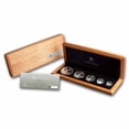 thumbnail image 1 of 2024 Mexico 5-Coin Silver Libertad Proof Set (1.9 oz, Wood Box), 1 of 4