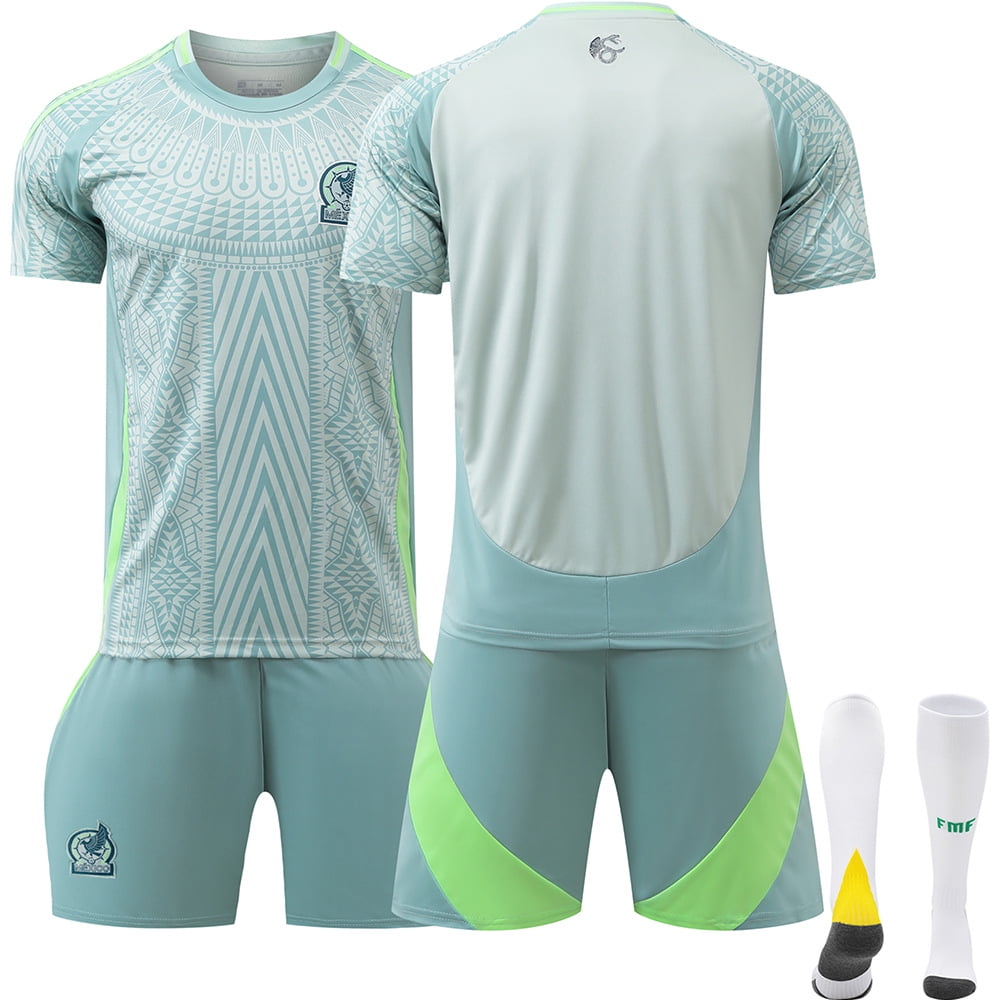 2024 Mexico Copa América Football Kit Set Kids Adults Football Soccer