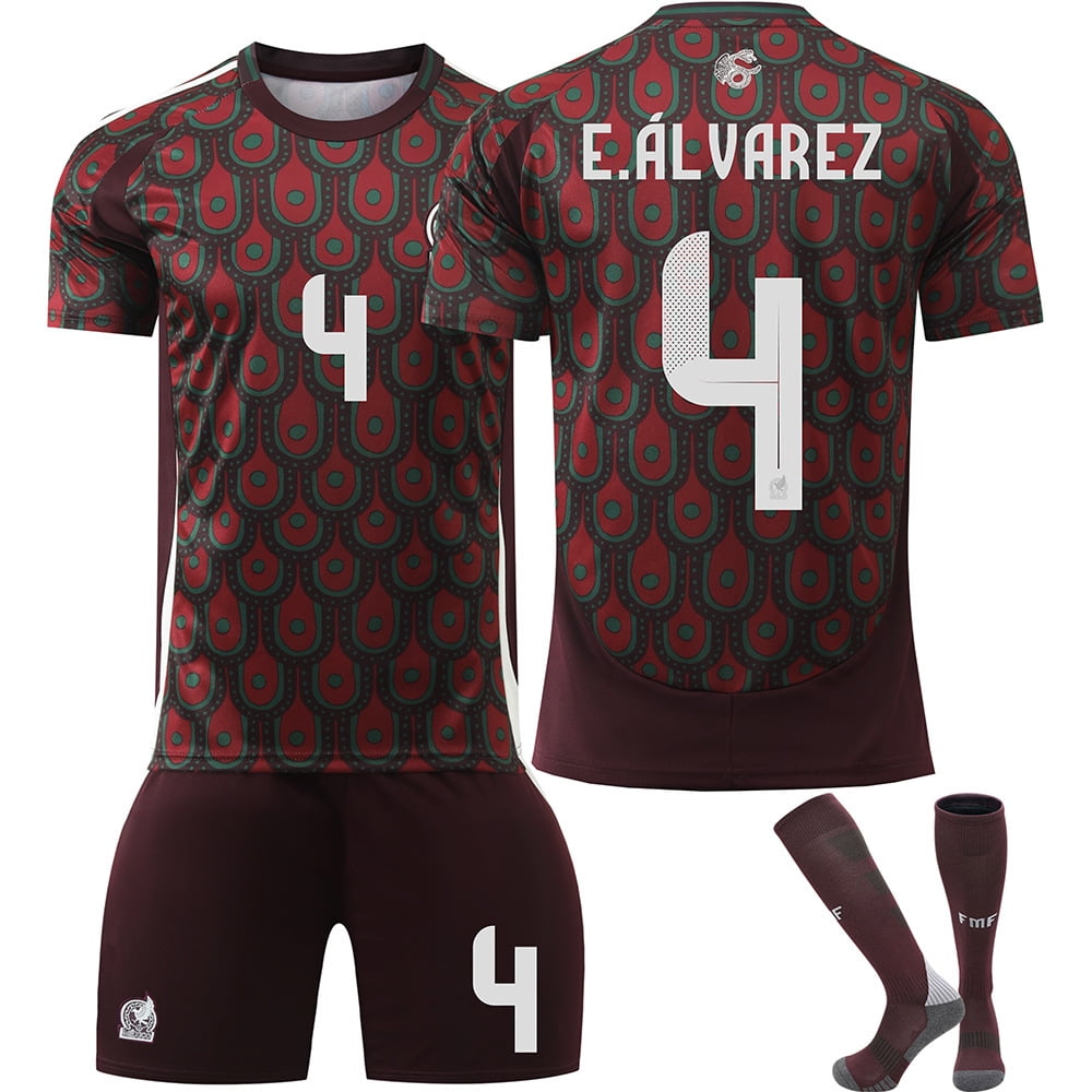 2024 Mexico Home Copa America Soccer Jerseys No.22 Lozano Jersey Europa
