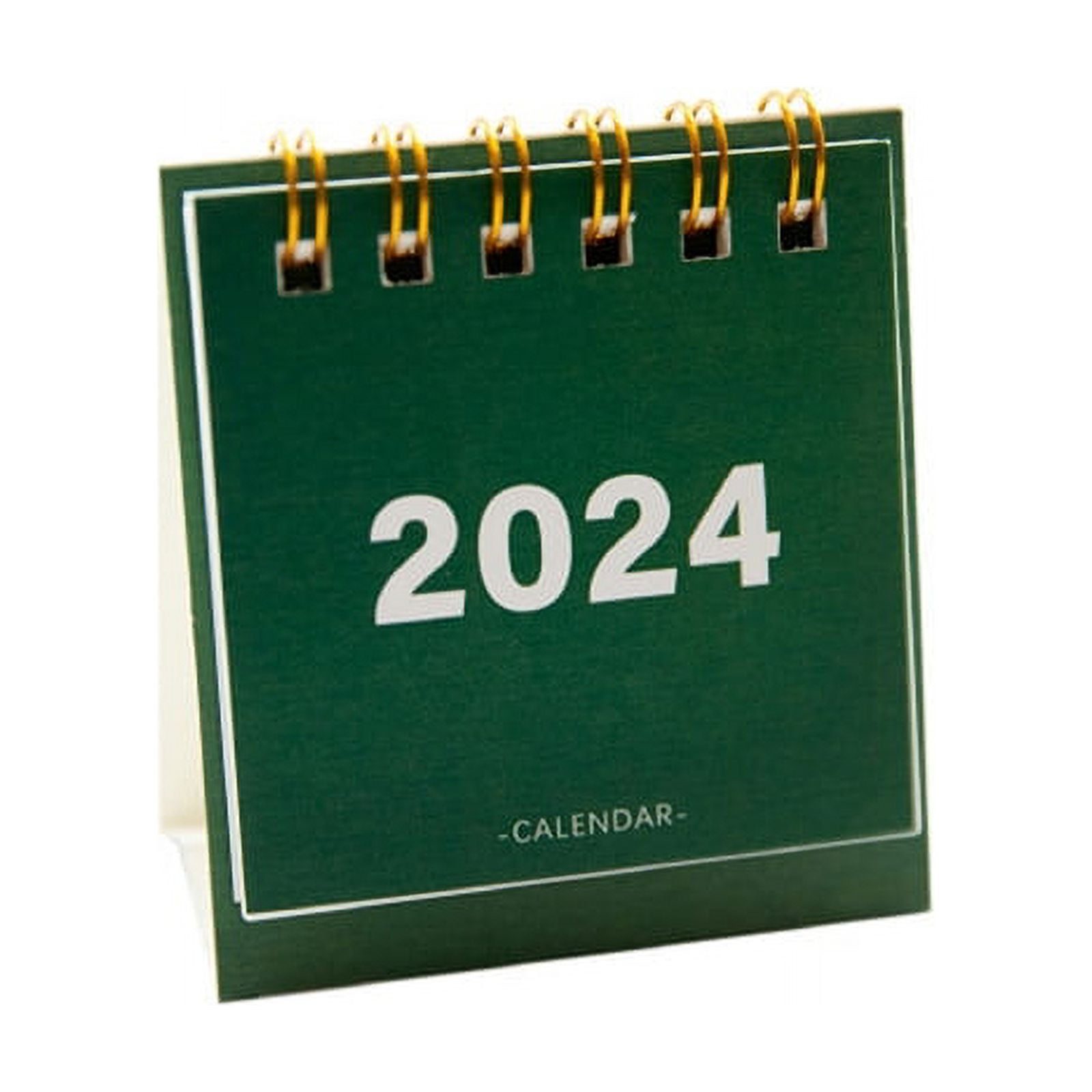 2024 Mini Desk Calendar Simple Calendar Creative Calendar Self