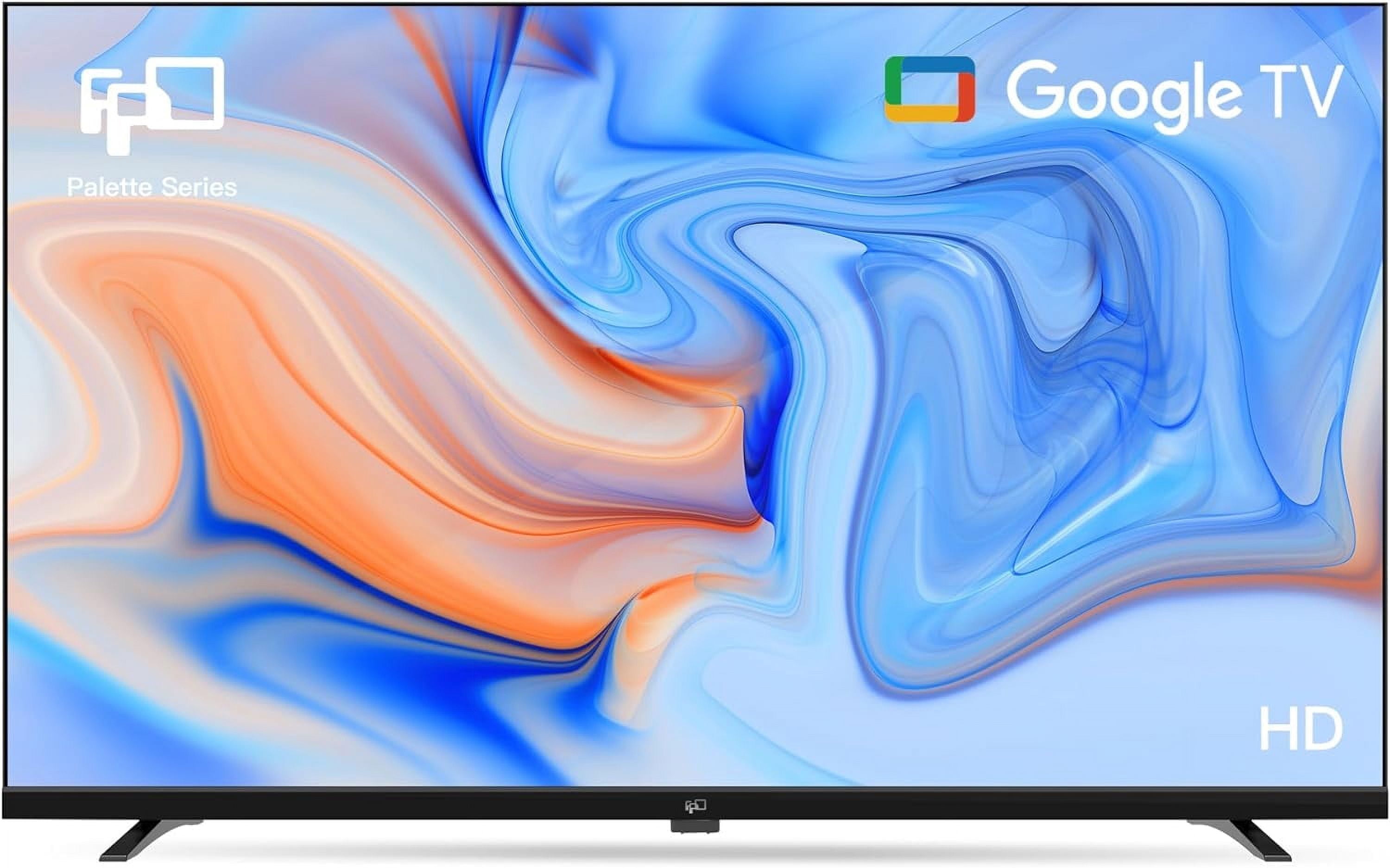 2024 Model FPD 32-inch Smart TV with Google TV HD 720p, Google Play & Chromecast Built-in, HDR 10, Dolby Audio, Voice Remote - Stream Live TV in The Comfort of Your Home (Palette-Series, CG32-P3)