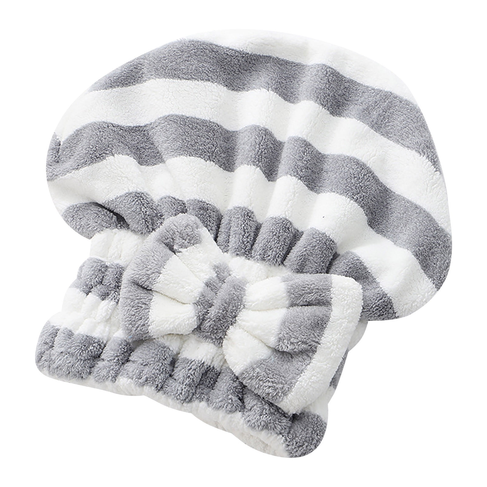 2024 Most Popular Microfiber Dry Hair Towel Bandana With Bow Shower Cap