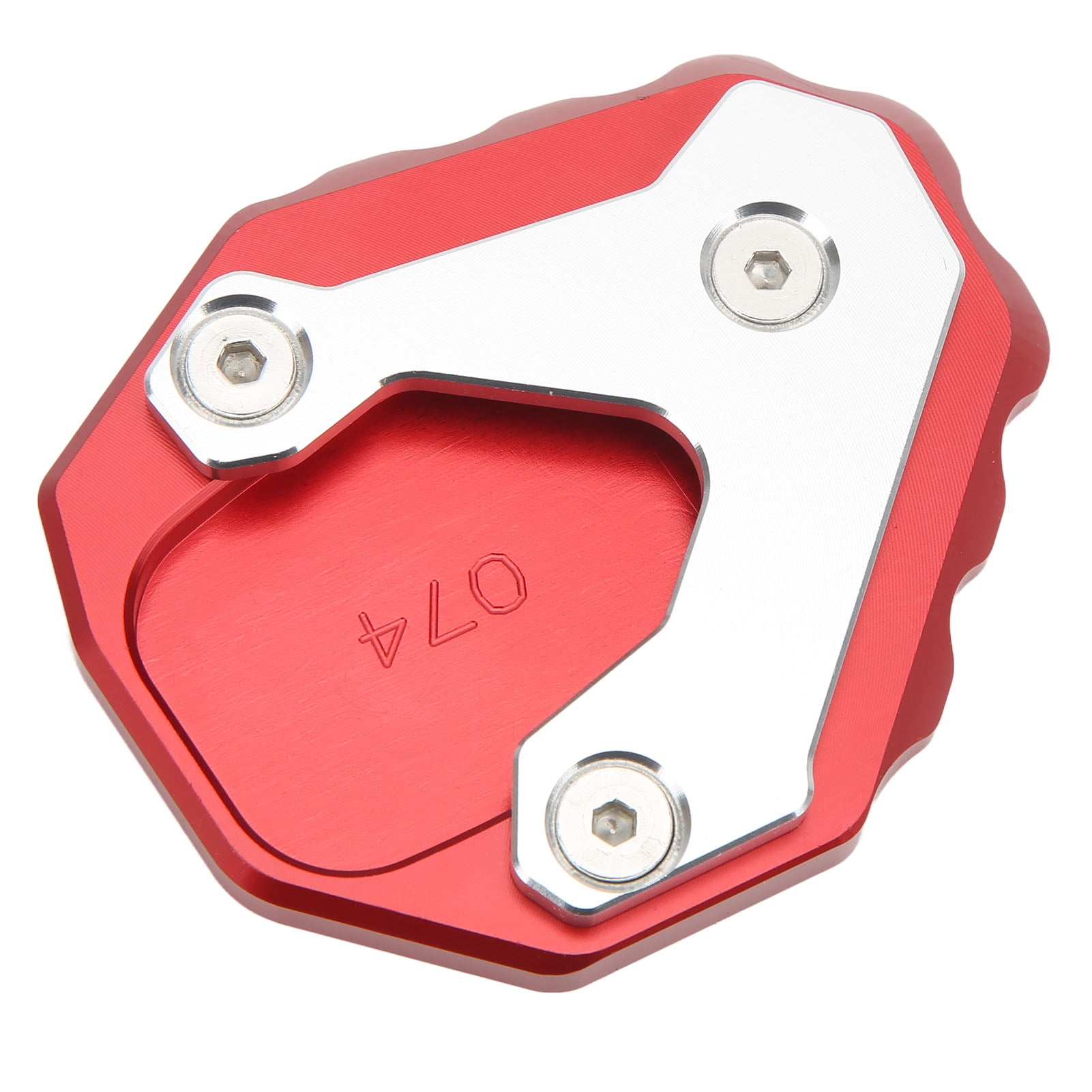 2024 Motorcycle Kickstand Enlarger Aluminium Alloy Side Stand Extension