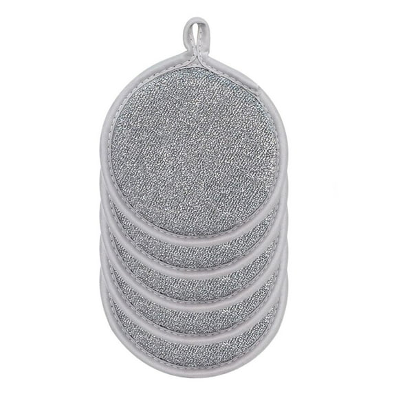 2024 Multi-Purpose Non-Scratch Wire Dishwashing Rags - Double Layer Kitchen Cleaning Towels & Dish Scrubbers