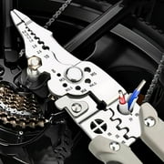2024 Multifunctional Wire Stripper Crimper Cable Cutter Pliers, Wire Stripper Tool, Professional Electrical Wire Stripping Tool, Self Adjusting Wire Stripper and Cutter for Electrical Cable Cutting