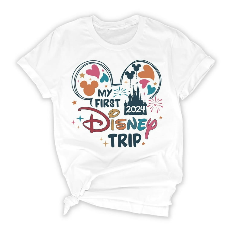 2024 My First Disney Trip Shirt – Cute Family Matching Disney