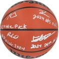 thumbnail image 1 of 2024 NBA Draft Picks Autographed Wilson Official Game Basketball Featuring Alexandre Sarr, Ron Holland, Rob Dillingham, and Isaiah Collier with Multiple Inscriptions - Limited Edition of 12 - Fanatics, 1 of 4