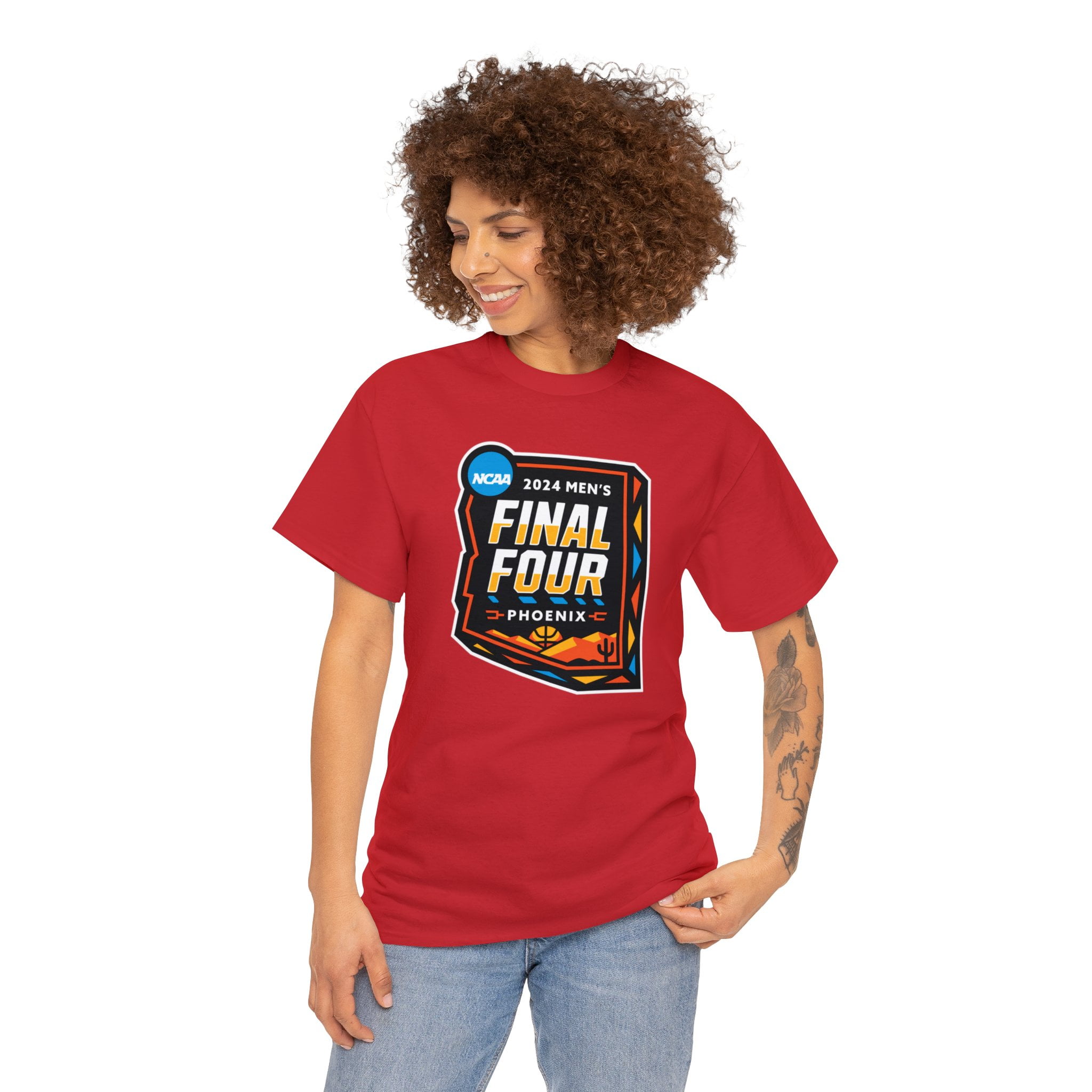 2024 NCAA Final Four Phoenix March Madness for Basketball Unisex Cotton