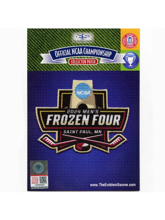 2024 NCAA Men's Hockey Frozen Four Saint Paul Minnesota Sublimated Jersey Patch
