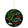 2024 NEW Christmas Scene Decoration Christmas Hanging Decoration House