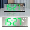 2024 NEW! Electronic Clock Large Screen Temperature Display Desk Table