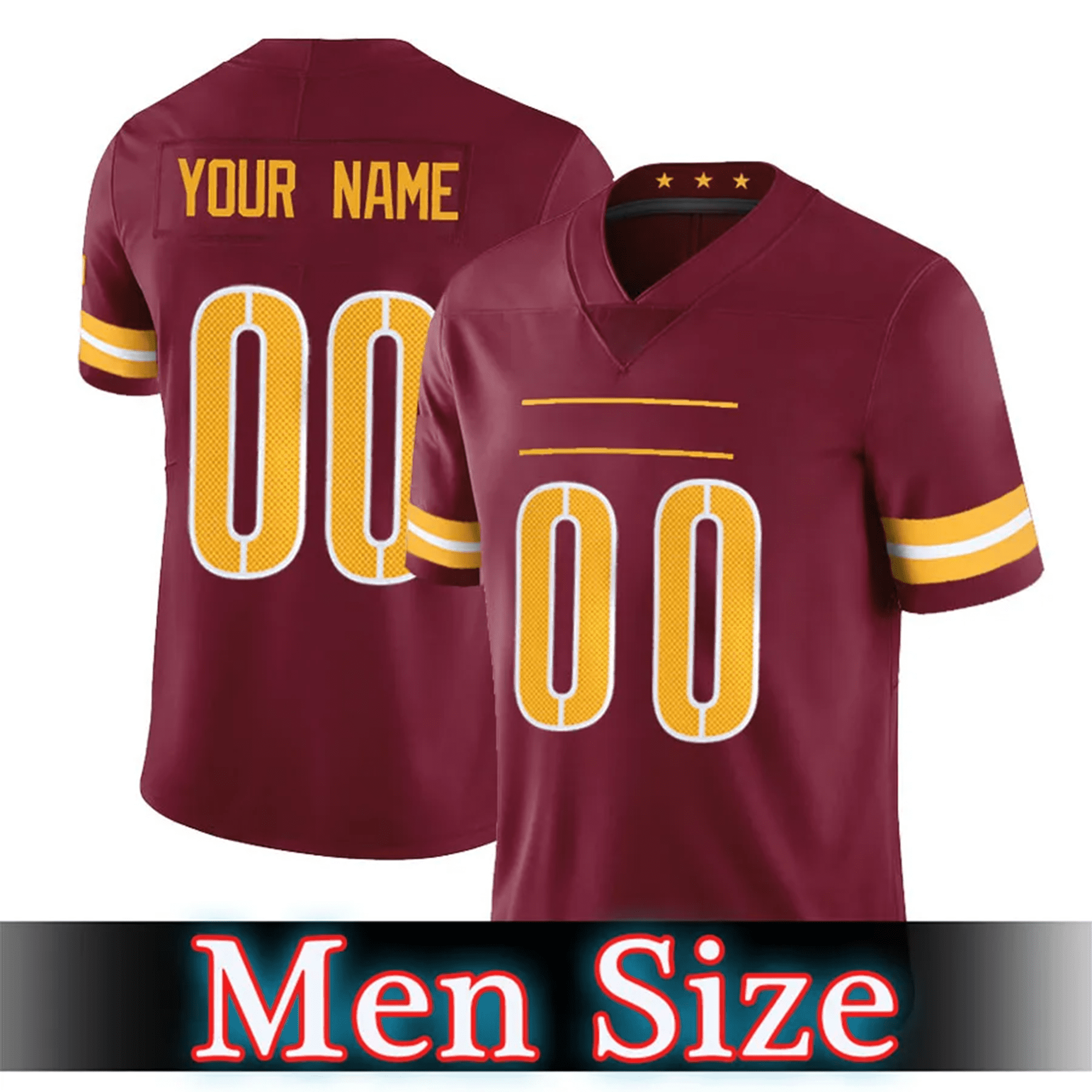 2024 NEW Men JERSEYS 5 Jayden Daniels 17 Terry McLaurin 21 Sean Taylor 11 Jeremy Chinn American