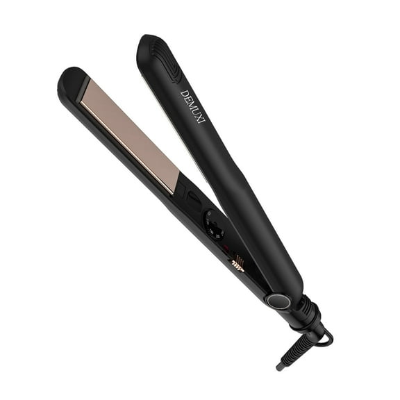 DEMUXI 2-in-1 Hair Straightener & Curler, 248-446F, Ionic, Fast Heat, 3.54" Dual Ceramic Plates,For All Hair Types