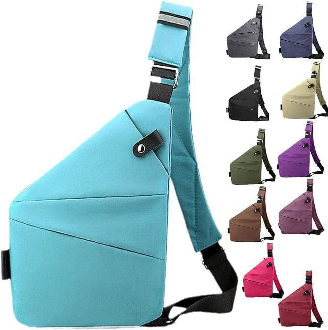 2024 NEW Wander Plus Anti Theft Travel Bag Slim Sling Bag Cross Body Travel Bag