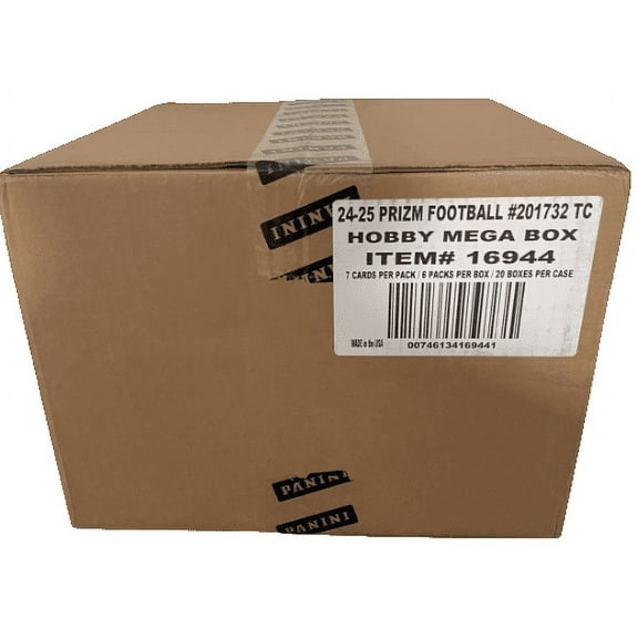 2024 NFL Panini Prizm Football Hobby Mega 20-Box SEALED Case (Purple Pulsar Prizms!)