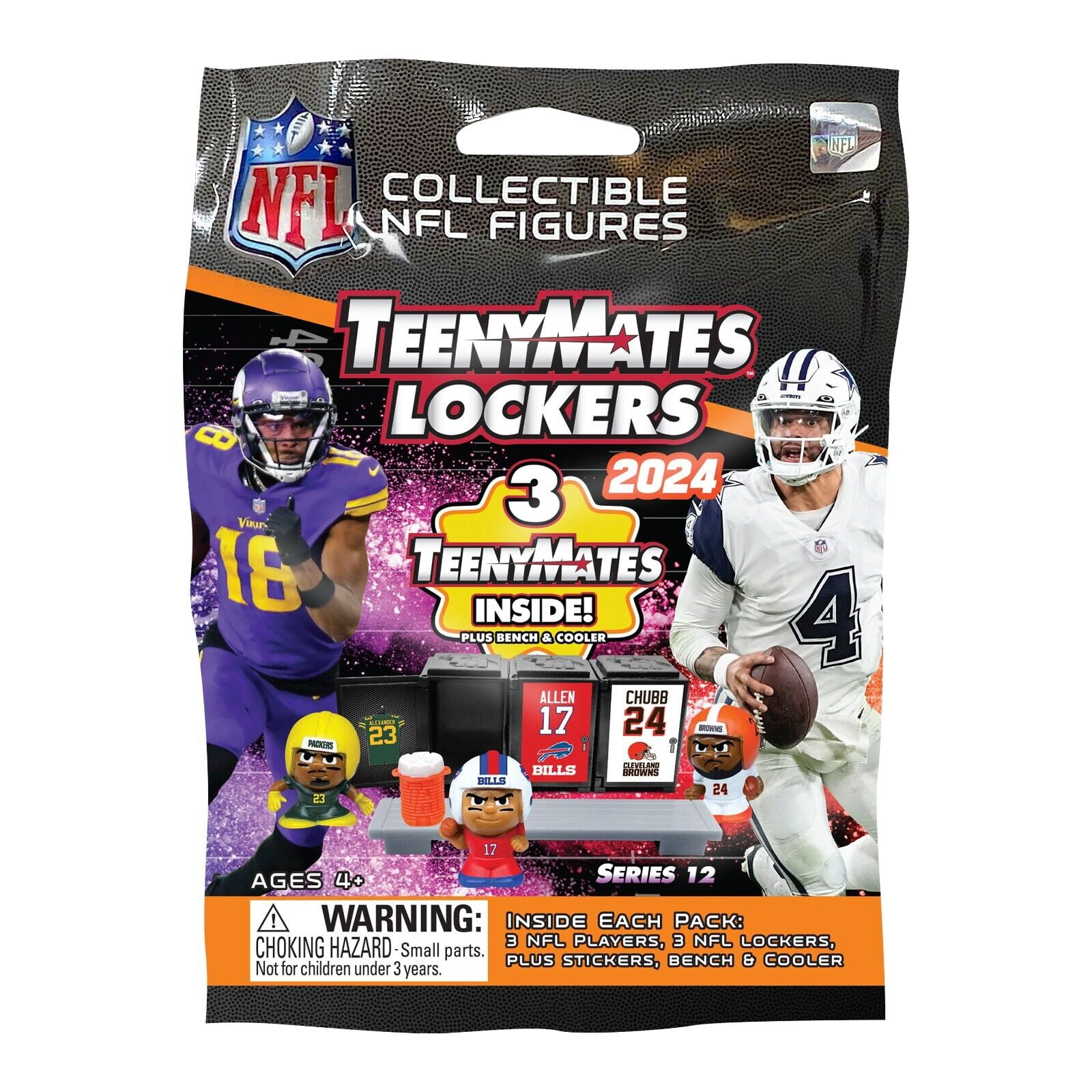 2024 NFL TEENYMATES 2024 Series 12 Lockers Blind Mystery Pack