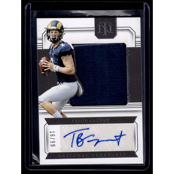 2024 National Treasures Collegiate Tyson Bagent Auto /99
