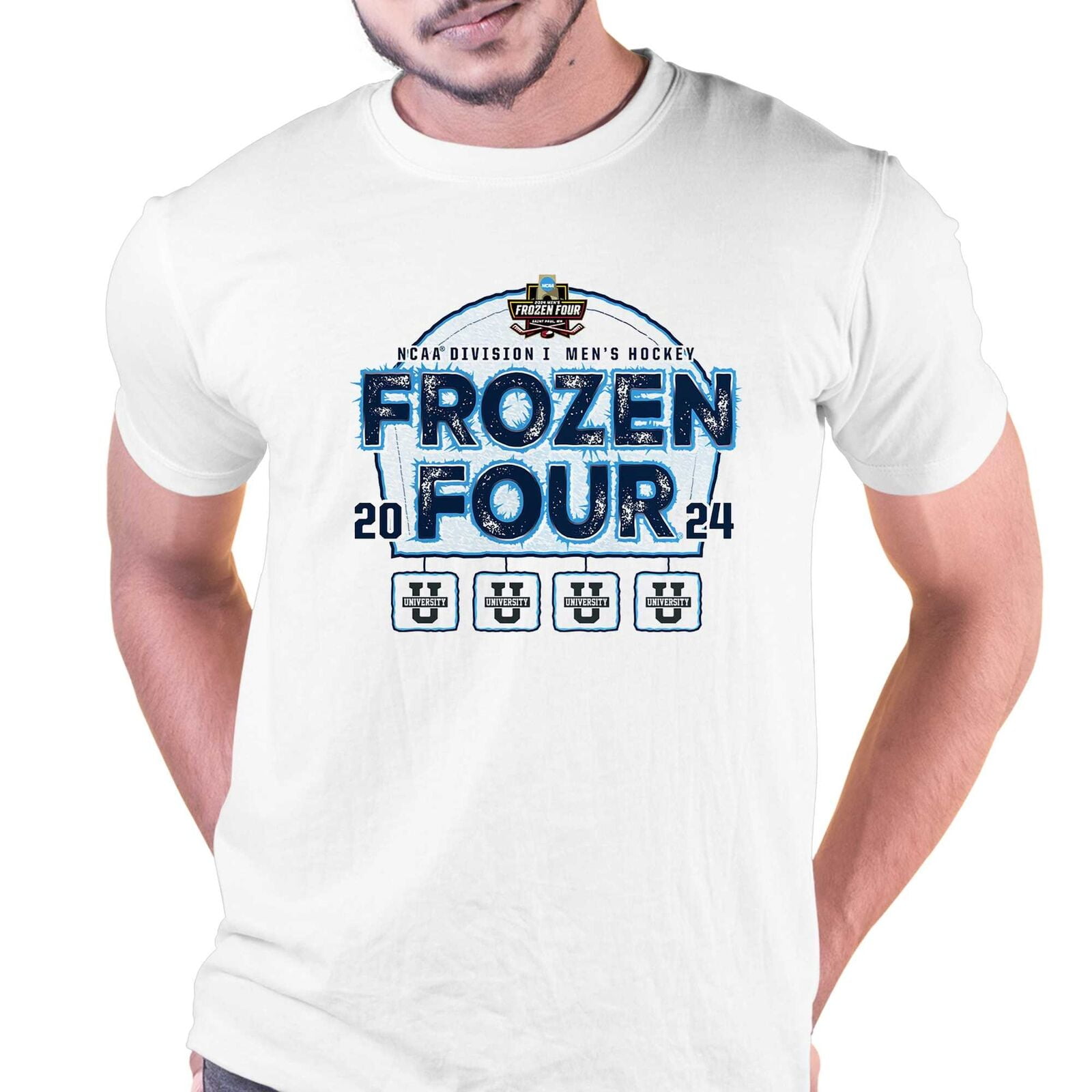 2024 Ncaa Men’s Ice Hockey Frozen Four Blind Pass Tshirt