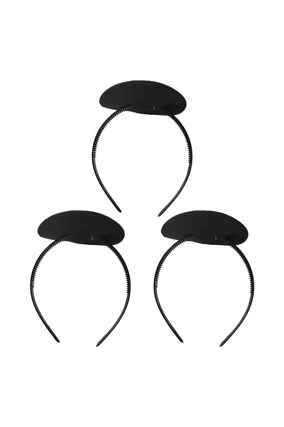 2024 New Adjustable Graduation Cap Headband Grad Cap Headband, Secure Graduation Cap Headband Insert, Adjustable Inside Grad Cap Headband Insert, Don'T Change Hair, Secure Hairstyle Unisex Black