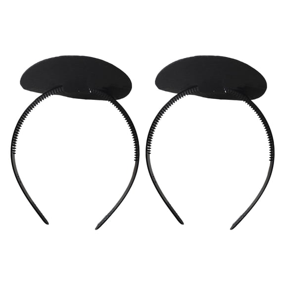 2024 New Adjustable Graduation Cap Headband Grad Cap Headband, Secure Graduation Cap Headband Insert, Adjustable Inside Grad Cap Headband Insert, Don'T Change Hair, Secure Hairstyle Unisex Black