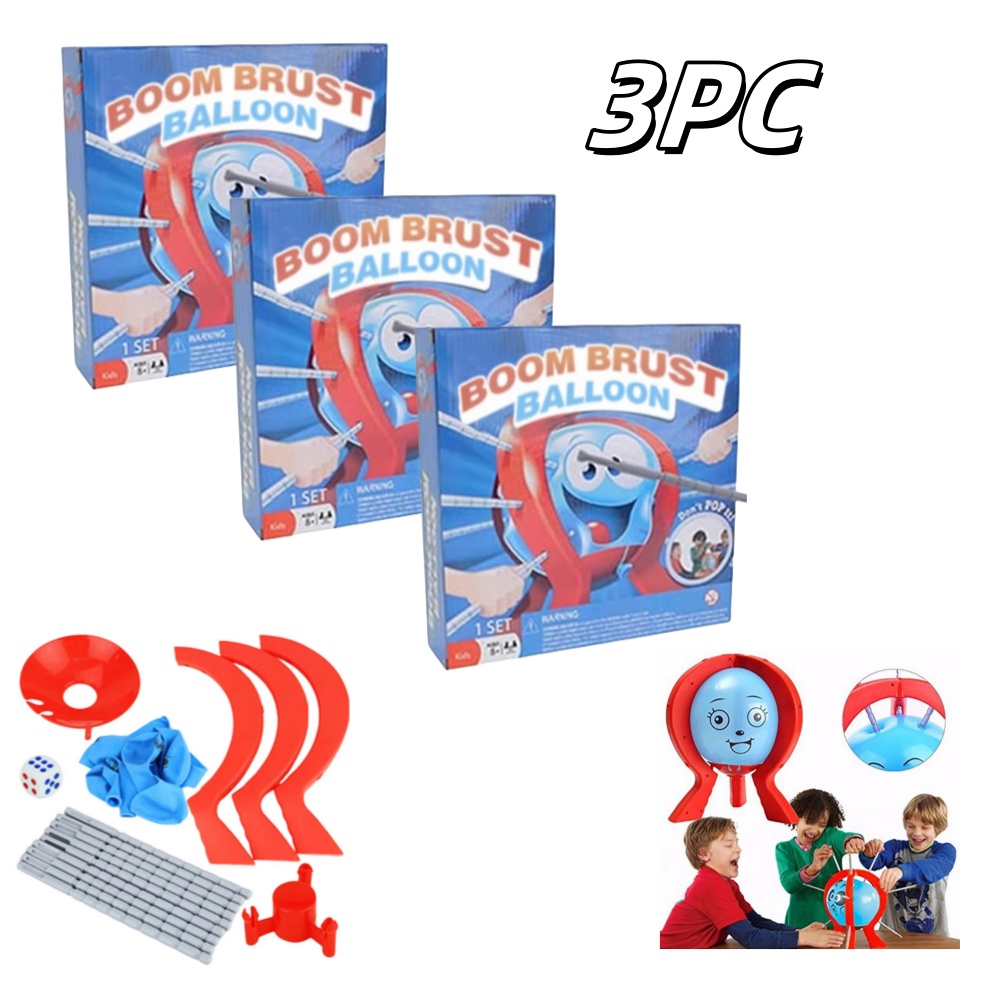 2024 New Balloon Burst Game Boomboom Pop Game, Tricky Balloon Popping