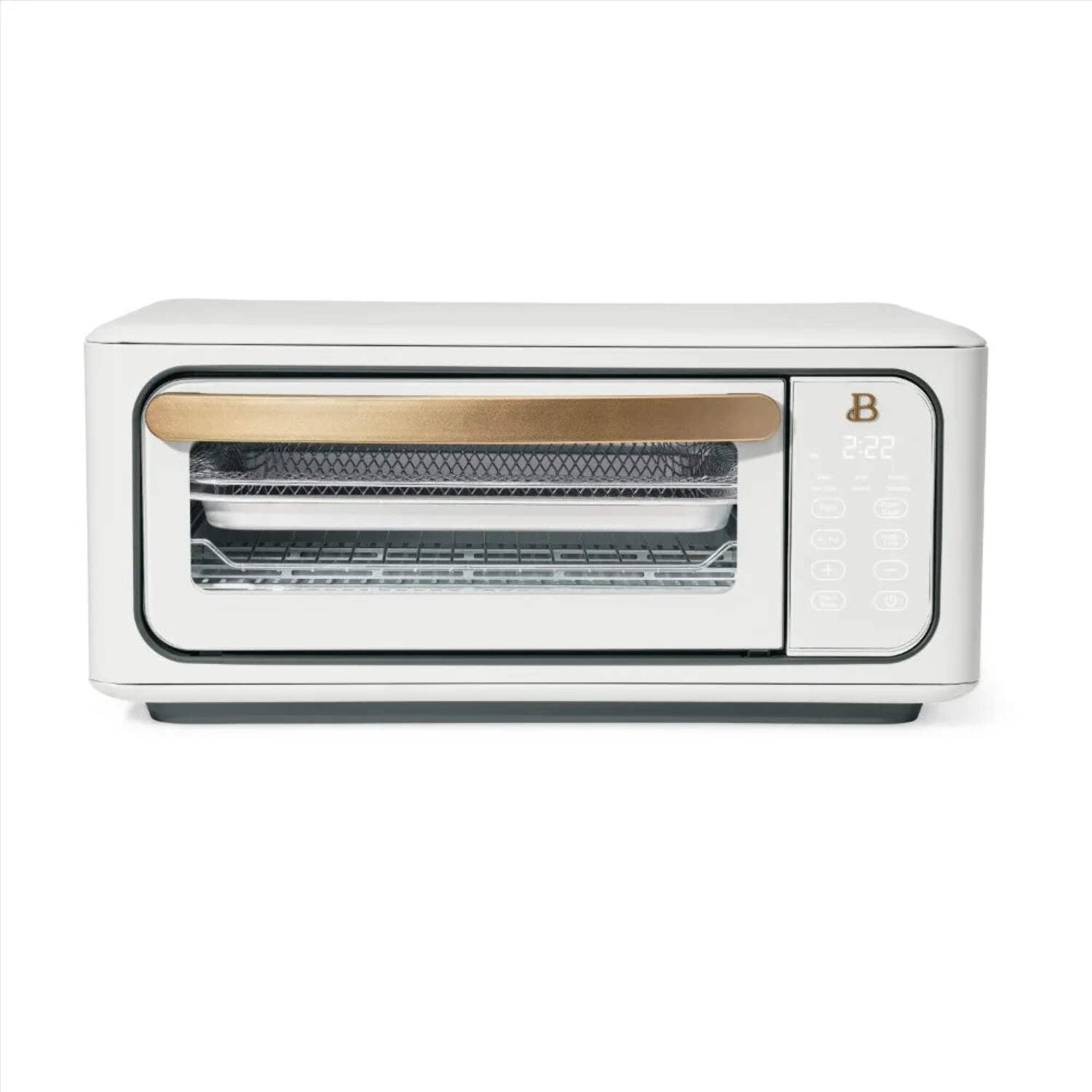 White Icing Digital Infrared Air Fry Toaster Oven