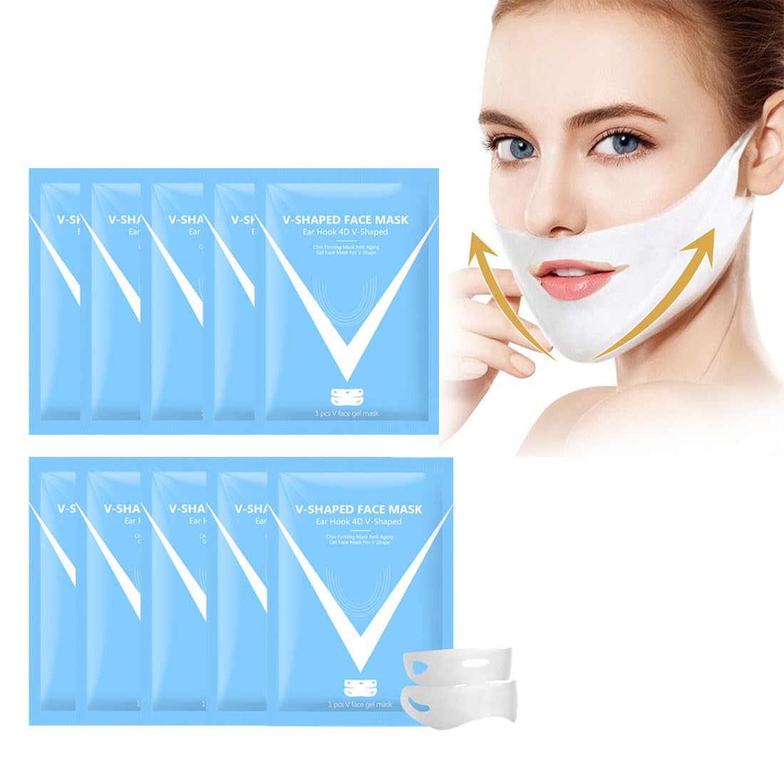 2024 New Bloskin Double Chin Mask Reusable, Bloskin Lift Mask, Bloskin ...