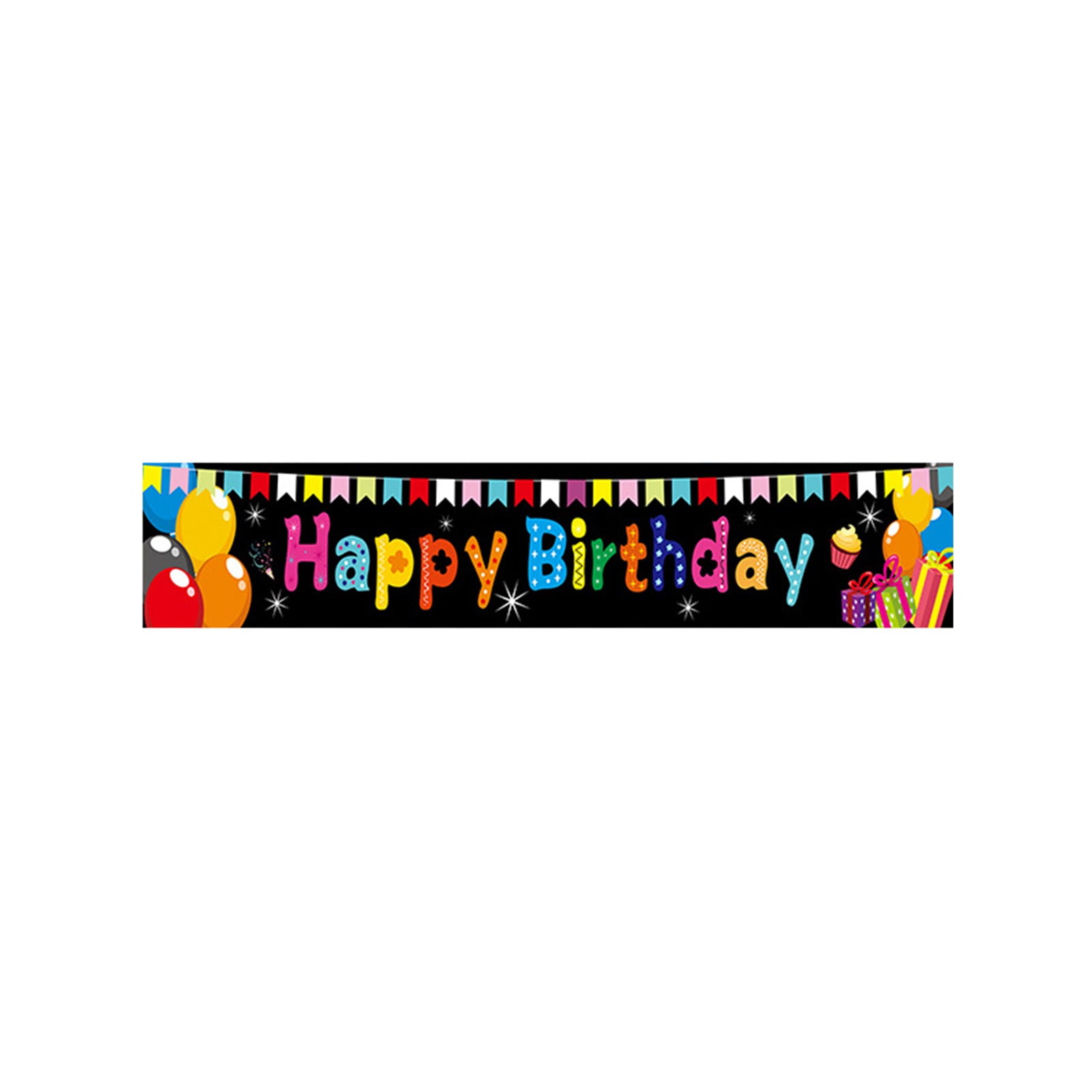 2024 New Brand Explosion Birthday Banner Decoration Door Banner