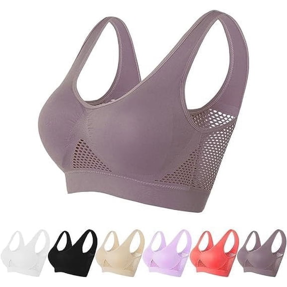 2024 New Breathable Cool Liftup Air Bra Full Support Sports Bra