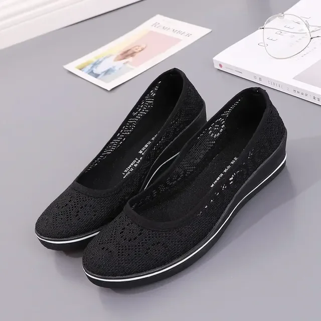 2024 New Canvas nurse shoes Solid Women Platform Casual Shoes Women Flat Bottom feminino Women shoes Walmart