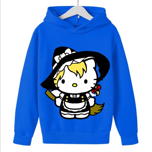 2024 New Children's Hoodie Cartoon Printed Graffiti Cute Kawaii
