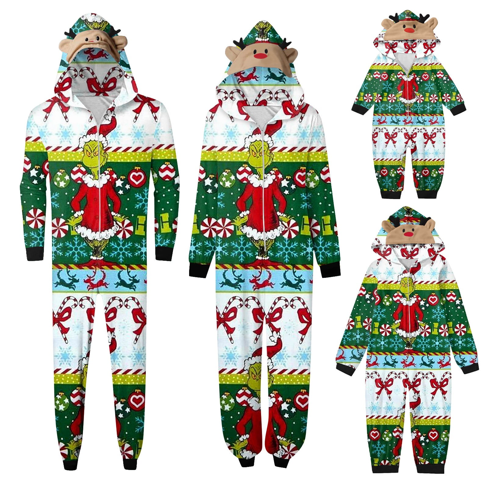 2024 New Christmas Family Christmas Pjs Matching Sets Women Men Xmas