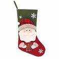 2024 New Christmas Socks Bag Christmas Adornment & Candy Holder Hanging