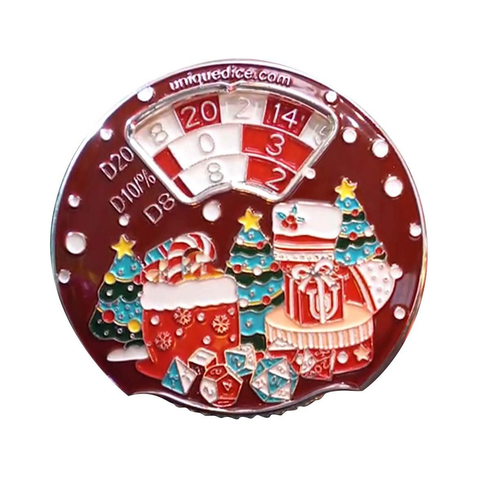 2024 New Christmas Toys Decoration Christmas In One Wheel Dice Holiday