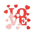 2024 New Clearance Heart Shaped LOVE3D Acrylic Patch Removable Wall