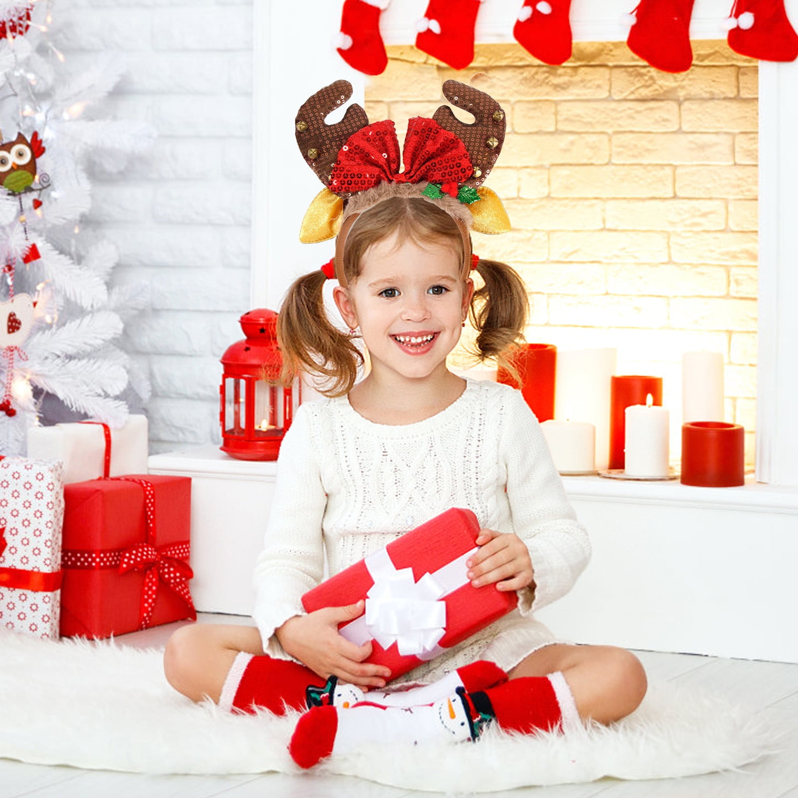 2024 New in Clearance, Holiday Products, Christmas Hat Hair Bands