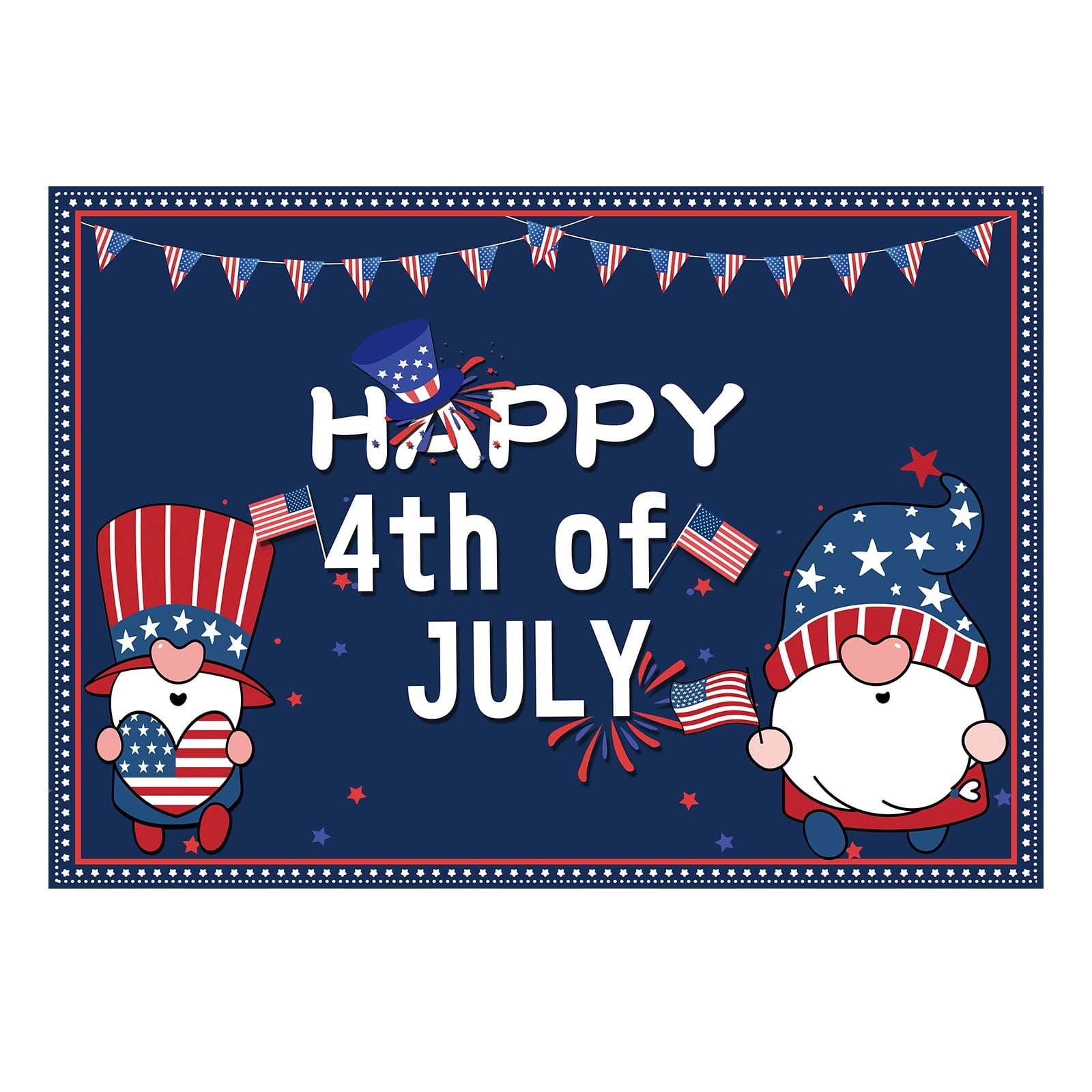 2024 New Clearance Independence Day Garage Door Decoration Garage Door