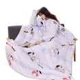 2024 New Clearance Winter Lazy Quilt With Sleeves Quilt Winter Warm