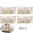 thumbnail image 1 of 2024 New Colorful Flower Bouquet Window Stickers, Window Wall Stickers Flower Window Stickers Garden Wall Stickers, Static Window Stickers Double Sided Visible Glass Decorative Stickers, 1 of 7