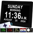 【2024 New】 Digital Clock With Day Date For Elderly Dementia, Extra