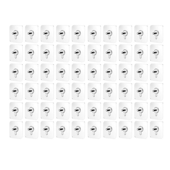 2024 New No Drill Adhesive Hooks - Heavy Duty Wall Hangers Without Nails, Removable Picture Photo Hooks, Punch-Free Adhesive Nail Hooks for Home Office