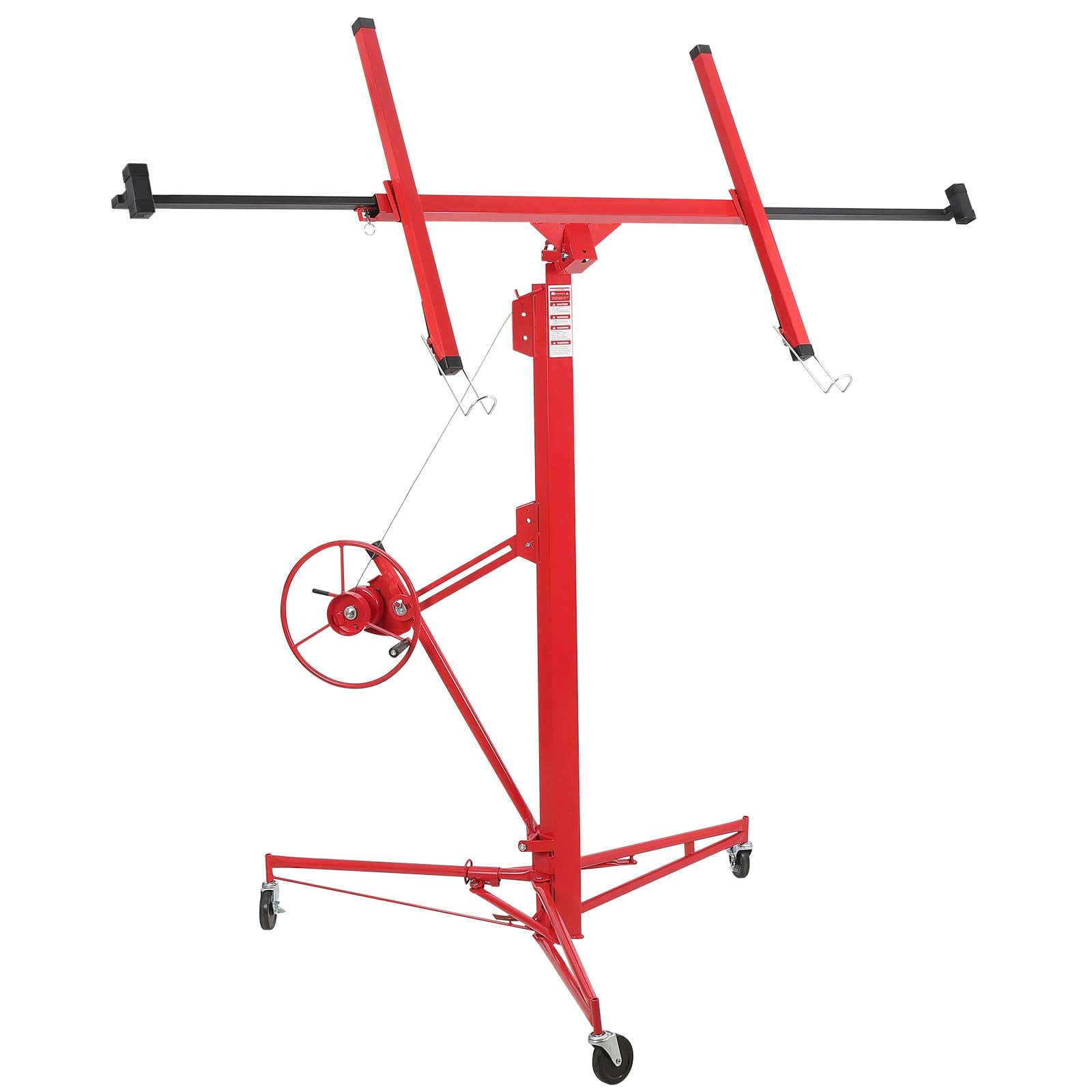 2024 New Drywall Lift 16FT, Drywall Jack Lift for Ceiling, Adjustable Panel Hoist, 150LBS Heavy