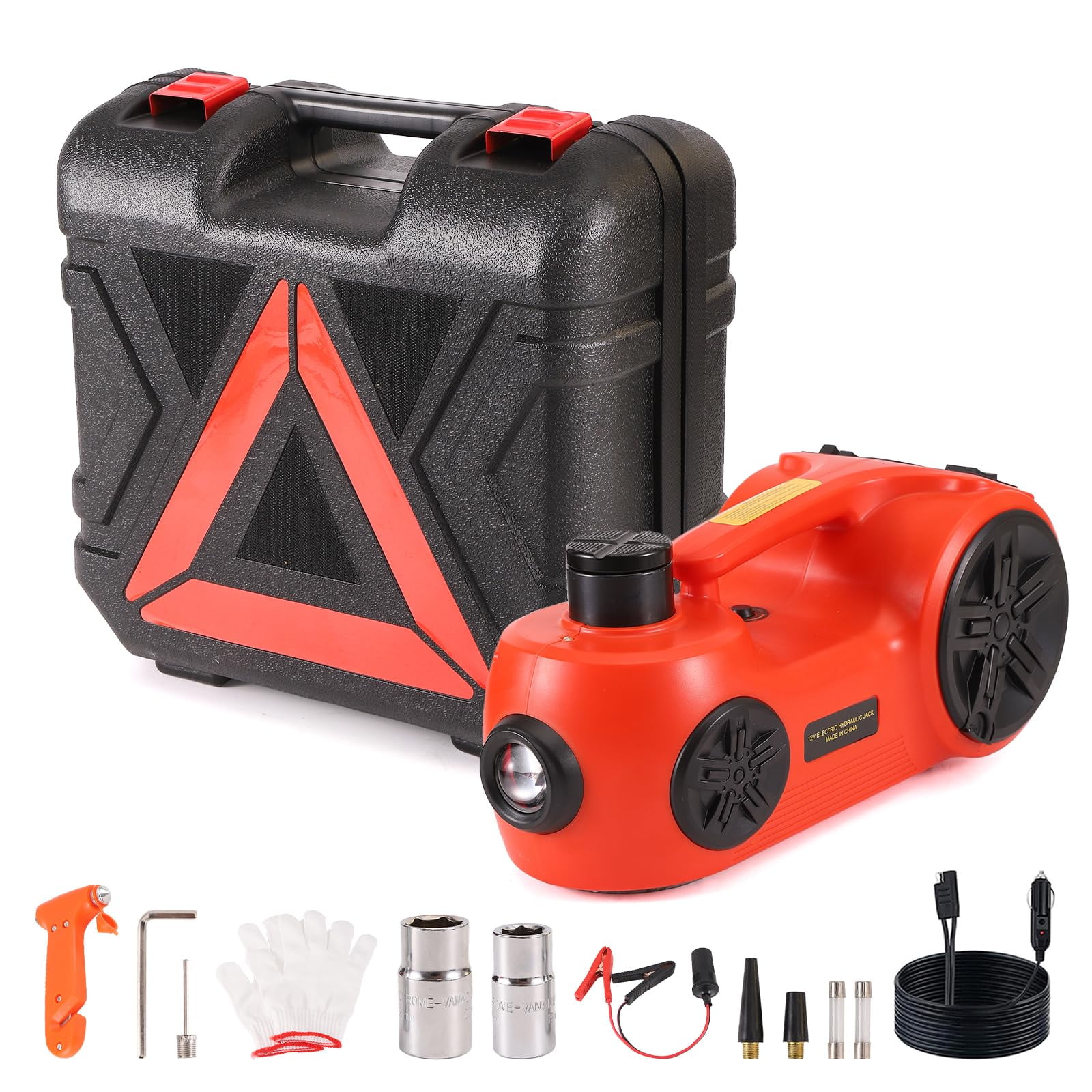 2024 New Electric Car Jack Kit, Hydraulic Jack Lift, Builtin