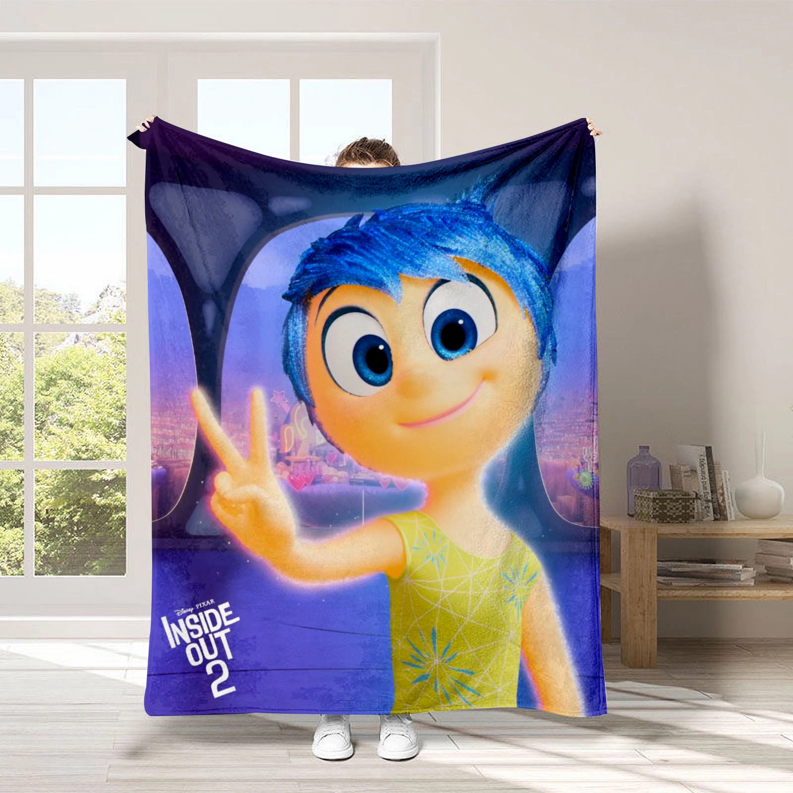 2024 New Emotional Man InsideOut Inside Out 2 Peripheral Flannel Four ...