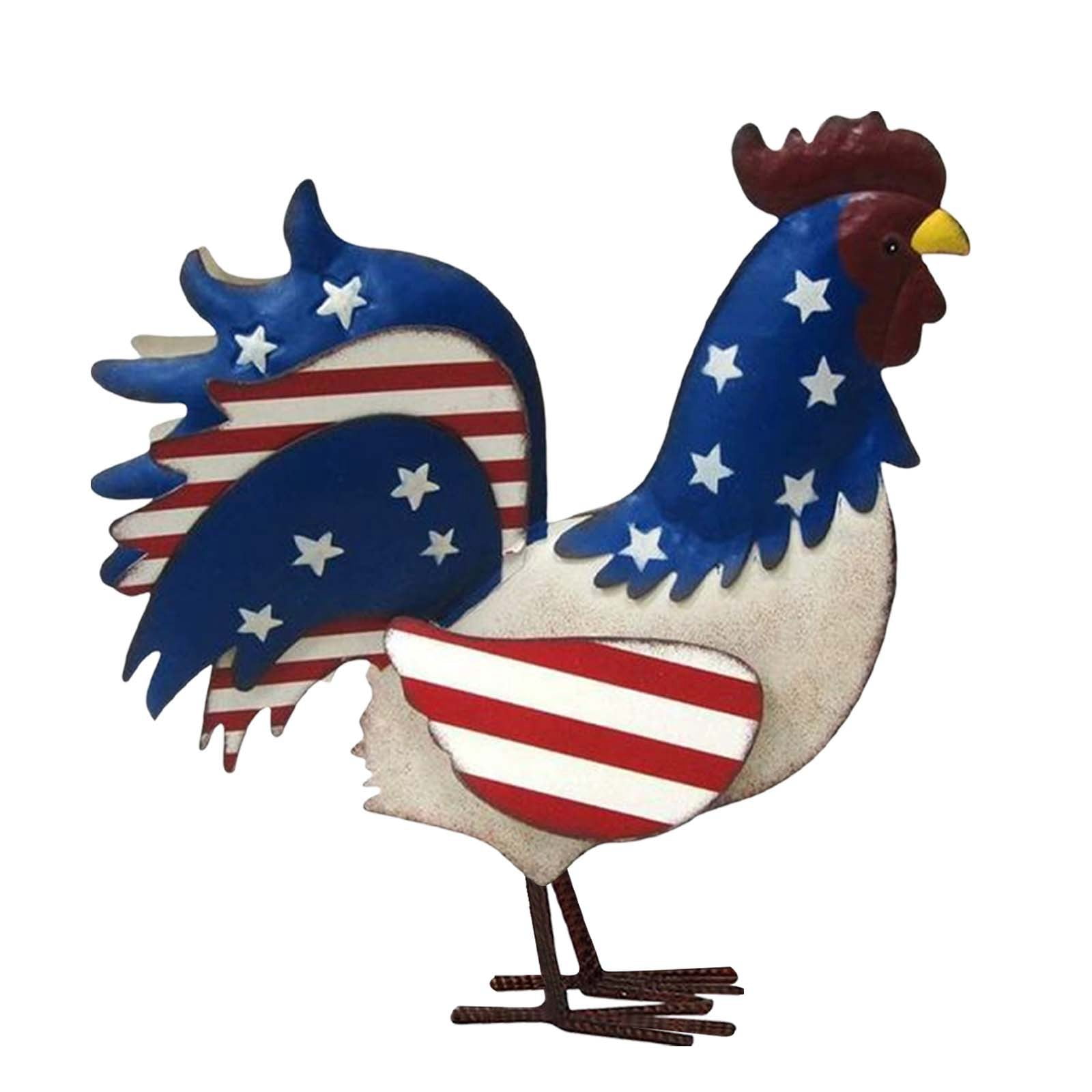 2024 New Explosive Brand Netflix A Wooden Rooster Pendant With