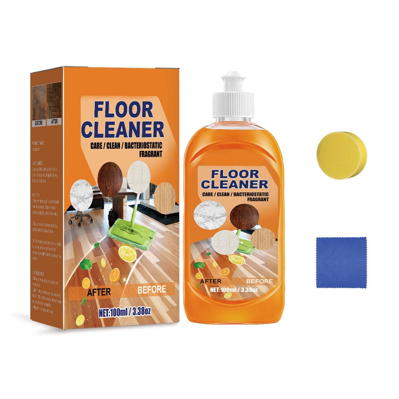 2024 New Floor Cleaner Effective Decontamination Descaling Wood Floor