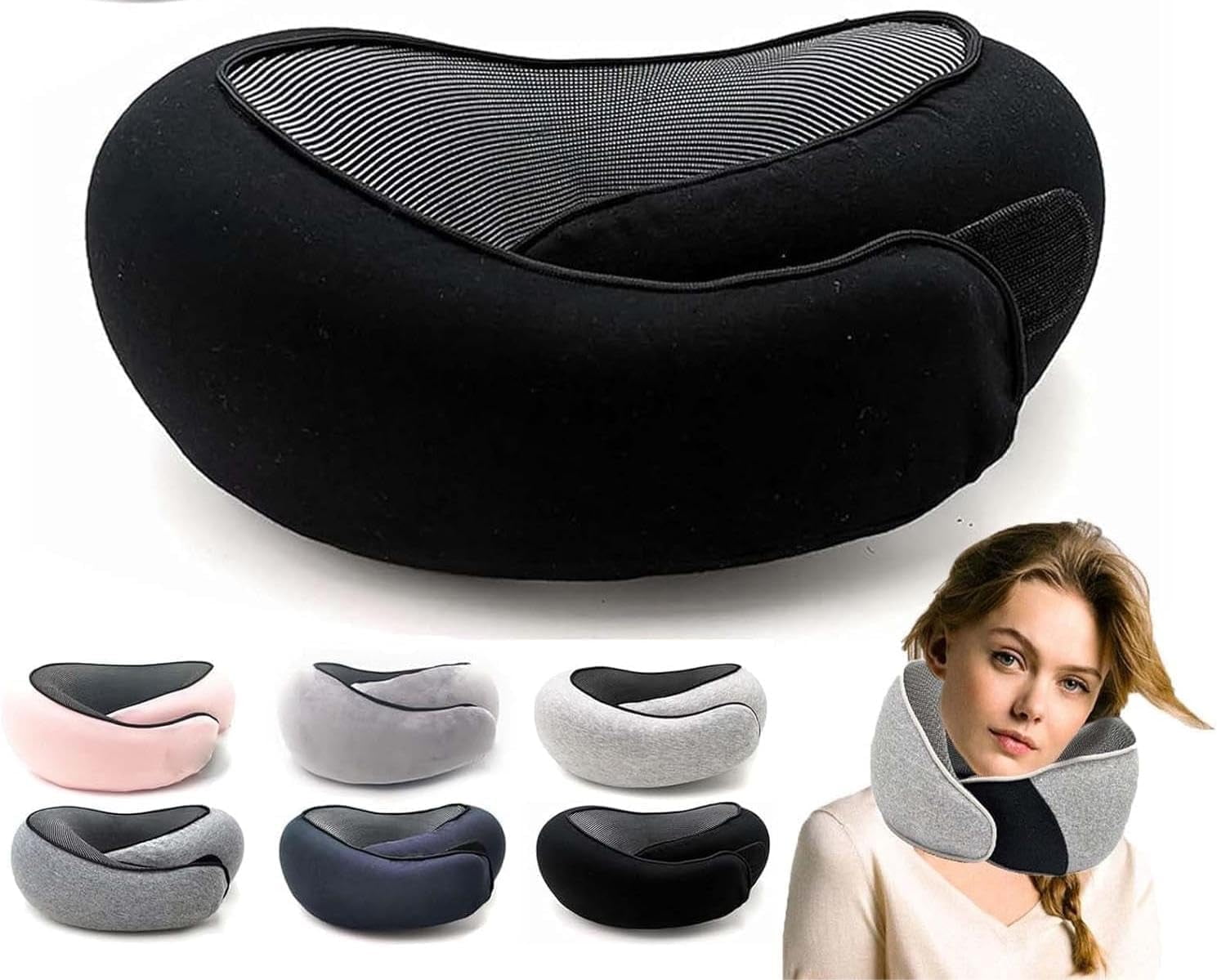 2024 New Travel Neck Pillow, Flight Travel Neck Pillow, Wander Plus